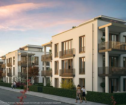 Dachterrassentraum! 2-Zi-Maisonette-Whg. mit Balkon und extra großer Dachterrasse