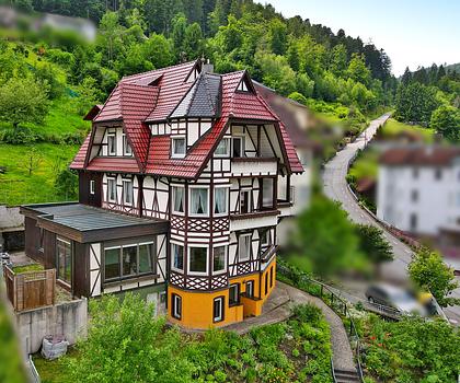 Idyllisches Mehrgenerationenhaus in charmanter Schwarzwaldvilla – Wohnen mit Weitblick und Vielfalt