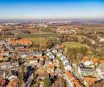 Toplage in der Ortsmitte: Grundstück von 1.181 m² mit genehmigter Bebauung