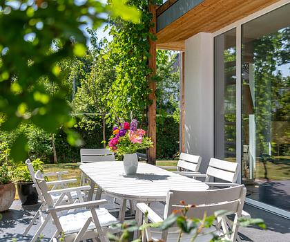Architekten-Haus mit hohem ästhetischem Anspruch und bezauberndem Garten