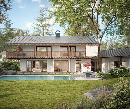In nobler Villenlage Baldham: Geräumiges Familiendomizil im Landhaus-Stil mit Potenzial