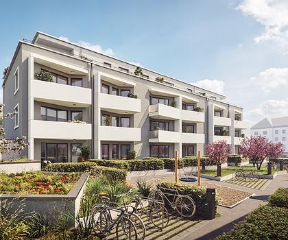 NEUBAU Whg. 3 Augsburg Hochzoll 3-Zimmer-Gartenwohnung im EG
