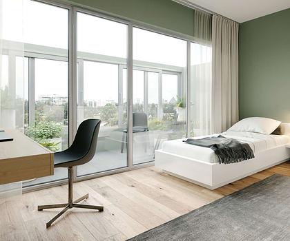 Renditestarke Kapitalanlage! Modernes Dachterrassen-Apartment für Studenten am Top-Standort Würzburg