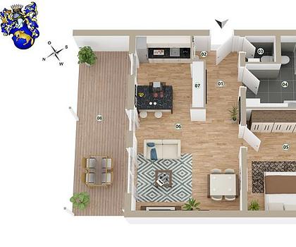 Neubauprojekt in Bernkastel-Kues – Wehlen: Wohnen auf 83,77 m² - Balkon - Garage & Erholungsfaktor