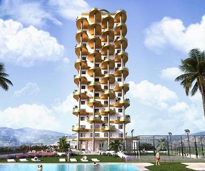 Luxuriöse 3-Schlafzimmer-Appartement in Calpe - 145 m² Wohnfläche, 2 Bäder, 2 Terrassen, Parkplatz.