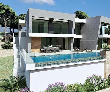 Villa mit Pool und Meerblick | Villa Aral