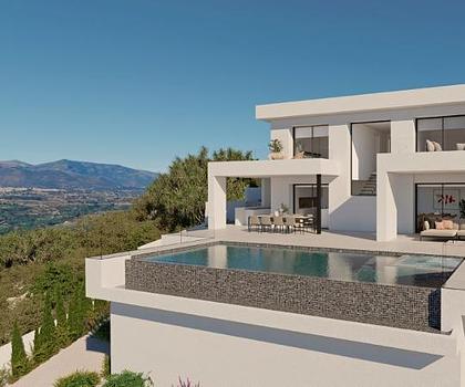 Villa Faro Modernen Luxe Woning zum verkauf Wohnanlage Jazmines Cumbre del Sol
