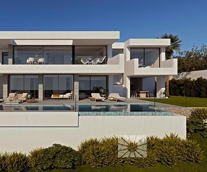 Villa Marina - moderne Luxusvilla im Verkauf in der Wohnanlage Jazmines in Cumbre del Sol