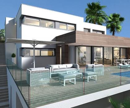 Villa Del Puerto - moderne Luxusvilla im Verkauf in der Wohnanlage Jazmines in Cumbre del Sol