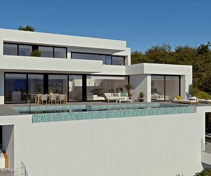 Villa La Isla, moderne Luxusvilla im Verkauf in der Wohnanlage Jazmines in Cumbre del Sol