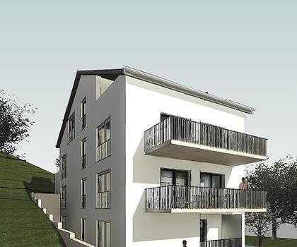 Onsdorf- Nähe Nittel-Grevenmacher/Lux. - Neubauprojekt - Wohnung Nr.2 / 1.Obergeschoss ca. 103 qm Wohnfläche