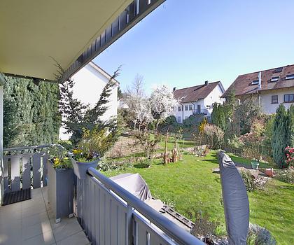 Charmante 3-Zimmer-Erdgeschosswohnung mit Garten und Balkon