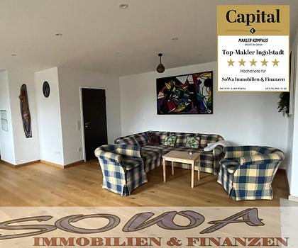 Wohnen auf der Insel! Großzügige 4,5 Zimmer Wohnung mit zwei Balkonen und Blick auf das Schloss in einer beliebten Lage in der Stadtmitte in Neuburg - Ein Objekt von Ihrem Immobilienpartner SOWA Immobilien und Finanzen