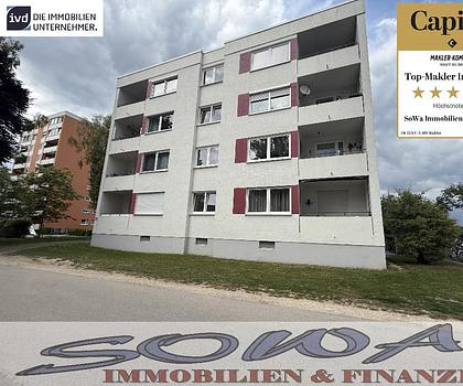 Gemütliche, gut geschnittene 2 Zimmer Wohnung im Erdgeschoss mit Balkon in Neuburg - Ein Objekt von Ihrem Immobilienpartner SOWA Immobilien und Finanzen
