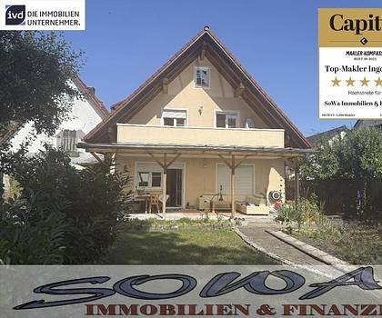 Zentrumsnahes Einfamilienhaus mit guter Raumaufteilung und einer großen Garage im Englischen Garten in Neuburg - Ein Objekt von Ihrem Immobilienpartner SOWA Immobilien und Finanzen