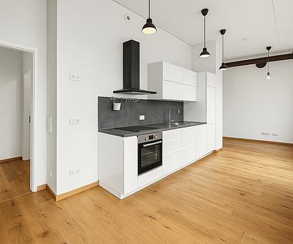 Loftfeeling trifft Wohnkomfort: Stilvolle 2-Zimmer-Wohnung im Industriedenkmal