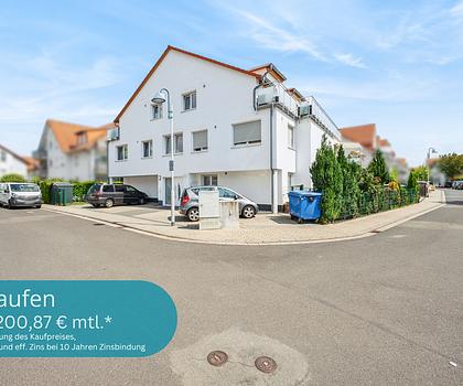 ++ Stilvolle 3-Zimmer-Wohnung in Flörsheim mit Stellplatz in gefragter, moderner Wohnanlage ++