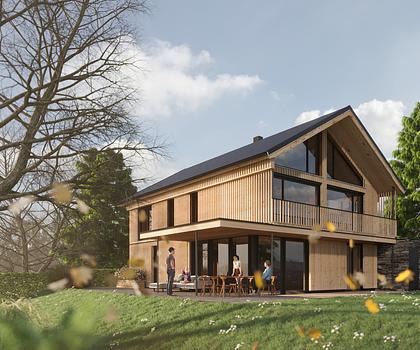 AMMERLAND XXX
Ökologisches Juwel über dem Ostufer des Starnberger Sees:
Premium-Landhaus