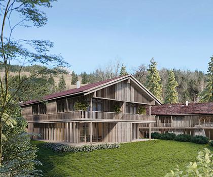 PREMIUMSEGMENT:
Landhaus-Garten-Wohnung in Bayrischzell
- Bergpanoramablick
- Top-Ortsrandlage