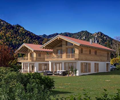 PREMIUMSEGMENT
Bester 360-Grad-Bergpanoramablick:
Komfortables-Landhaus in Schliersee-Neuhaus