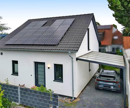 Modernes Einfamilienhaus in Mannheim-Blumenau - Photovoltaik/Wärmepumpe und großzügigem Grundstück