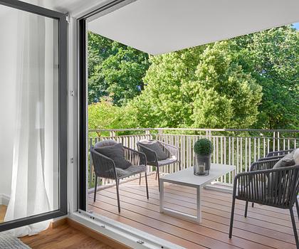 Bezauberndes 4-Zimmer-Stadtdomizil mit luftigem Flair und großem Balkon