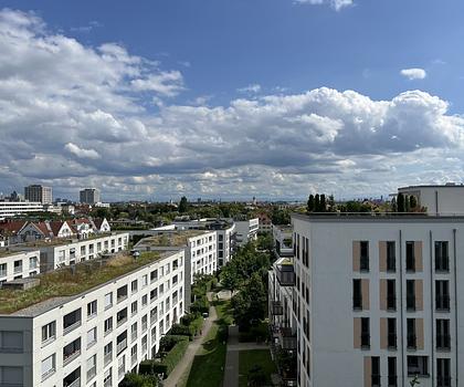 Ruhiges Wohnen in Schwabing mit Sonne und Ausblick