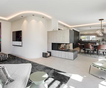 Design-Domizil mit Spa-Bereich und hochklassiger Ästhetik in begehrtester Villenlage