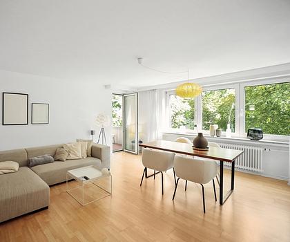 Helle 3-Zimmer-Wohnung mit praktischer Aufteilung im Herzen von Sachsenhausen