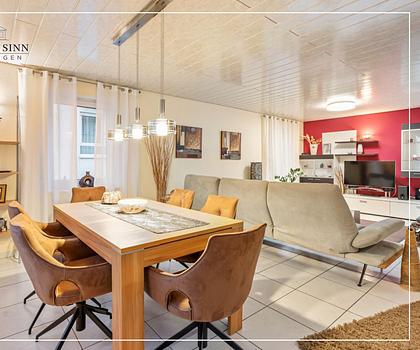 5,5-Zi.-MAISONETTE-WOHNUNG MIT REIHENHAUS-CHARAKTER IM RUHIGEM WOHNGEBIET - 2 STELLPLÄTZE - BALKON