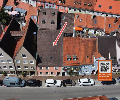 Denkmalgeschütztes Altstadthaus in Landsberg mit Ausbaureserve im Dachgeschoss