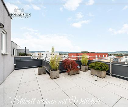Hochwertige 3,5-Zimmer-DG-Wohnung mit Penthouse-Charakter