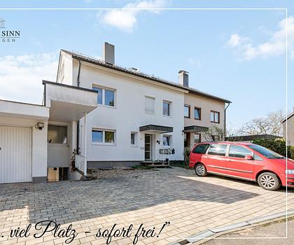 ANGEBAUTES WOHN-/GESCHÄFTSHAUS MIT 4 EINHEITEN UND VIEL FLÄCHE FÜR IHRE IDEEN - SOFORT FREI!