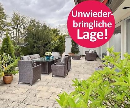 Terrassenjuwel mit Freiraum über den Dächern