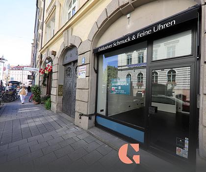 Gewerbeeinheit mit idealem Grundriss direkt am Wiener Platz - renovierungsbedürftig!