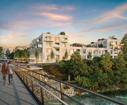 Phantastische 2-Zimmer-Wohnung mit Westbalkon im neuen Lechwinkel