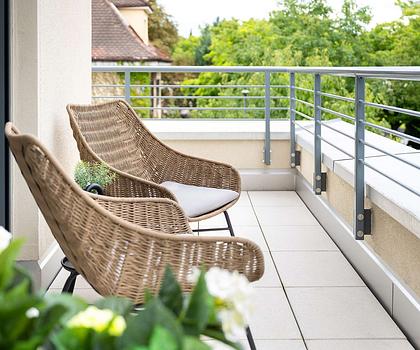 Obermenzinger Beletage: Faszinierendes Penthouse mit umlaufender XXL-Dachterrasse - sofort beziehbar