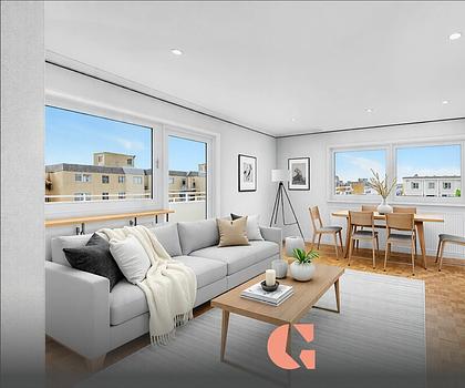 Ganz Oben ist es am schönsten!! Bezugsfreie und lichterfüllte Wohnung Nähe Ostpark