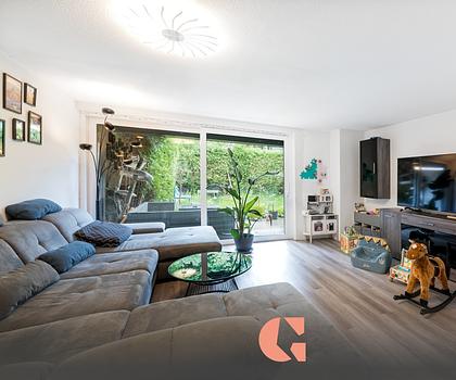 Nach Sanierung: Modern und effizient leben in verkehrsfreier Nachbarschaft