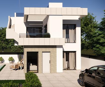 Eckvilla mit Keller und schöne Aussicht