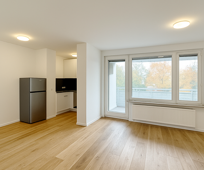 Erstbezug nach Kernsanierung - Moderne 1-Zi.-Whg. mit Wohlfühlcharakter in Puchheim