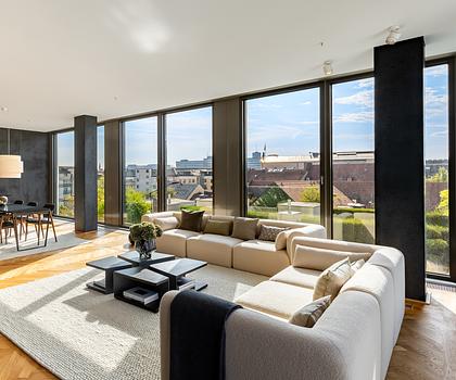 „THE SEVEN TOWER“: Luxuriöse 2-Zimmer-Wohnung mit hohem Designanspruch, 24/7 Concierge und SPA