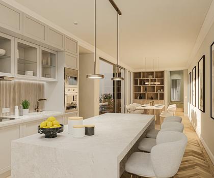 Fertig vorbereitet für den Innenausbau: Wohnen auf 3 Ebenen mit Dachterrasse