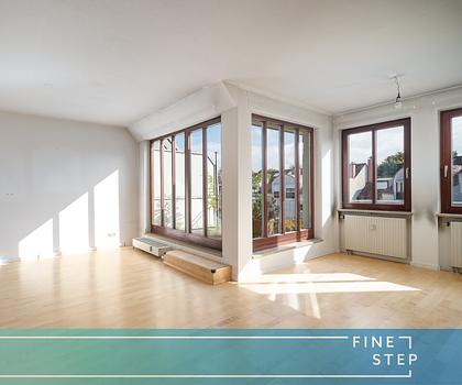 Helle Wohnung mit Dachterrasse in ruhiger Lage