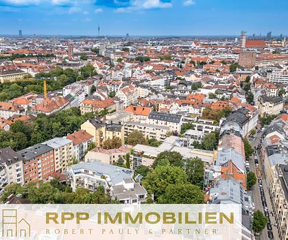 4-Zimmer-Penthouse-Wohnung im Glockenbachviertel – hell, ruhig & mit Blick ins Grüne