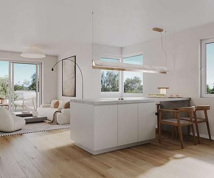 Perfect match: Ideal geschnittene 2-Zimmer-Wohnung im grünen Obermenzing