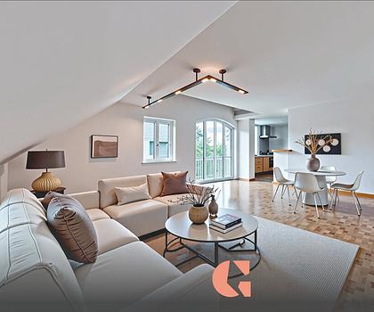 Dachgeschoss Highlight in U-Bahn Nähe