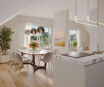 Großzügig, modern, im Grünen: Perfekte 3-Zimmer-Wohnung in sonniger Süd-West-Ausrichtung