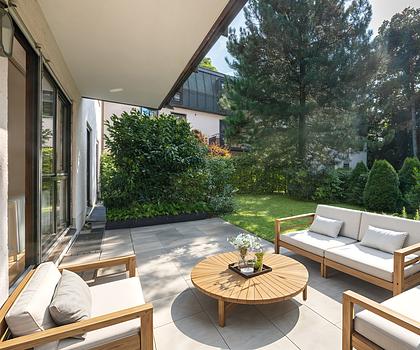 Charmante 3-Zimmer-Gartenwohnung mit Gestaltungspotenzial in Bestlage am Schlosspark