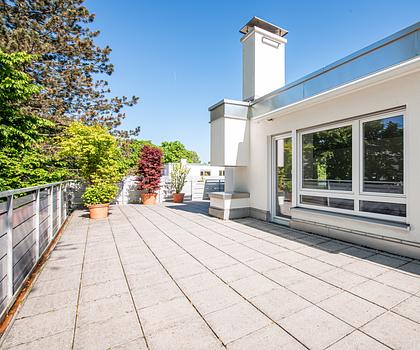 Großzügiges Penthouse mit fantastischer Dachterrasse in Toplage Herzogpark